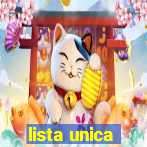 lista unica